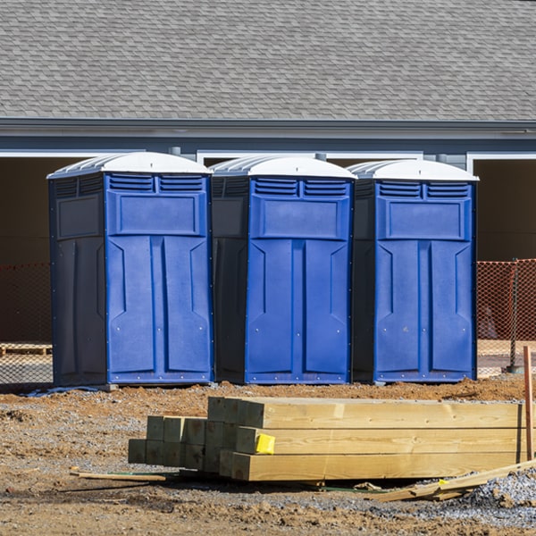 how do i determine the correct number of porta potties necessary for my event in Triumph LA